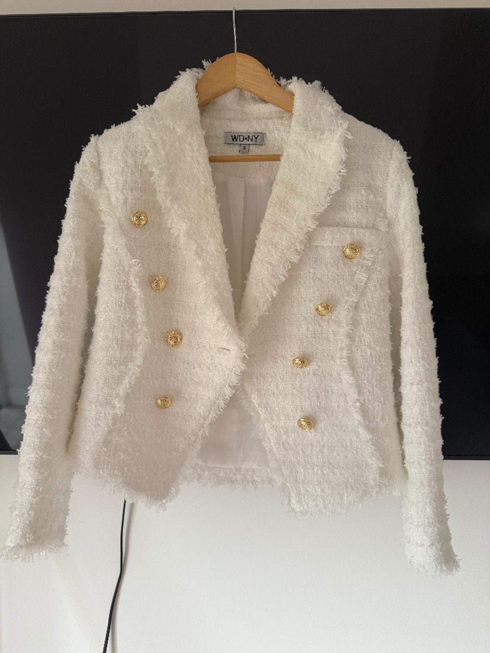 Elegant tweed jacket like new - Picture 1 of 3